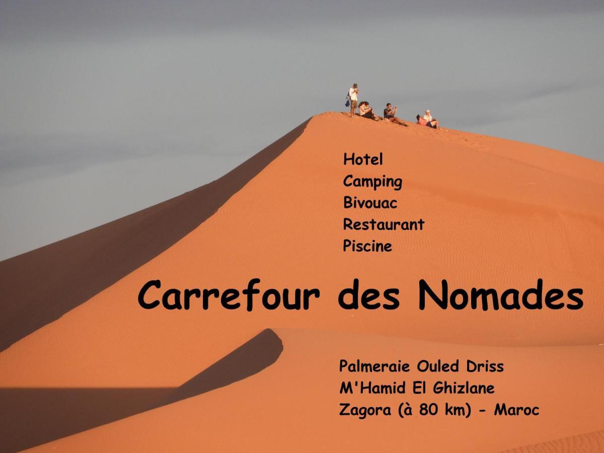 Hotel Carrefour Des Nomades M'Hamid Bagian luar foto