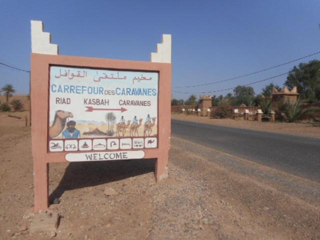 Hotel Carrefour Des Nomades M'Hamid Bagian luar foto