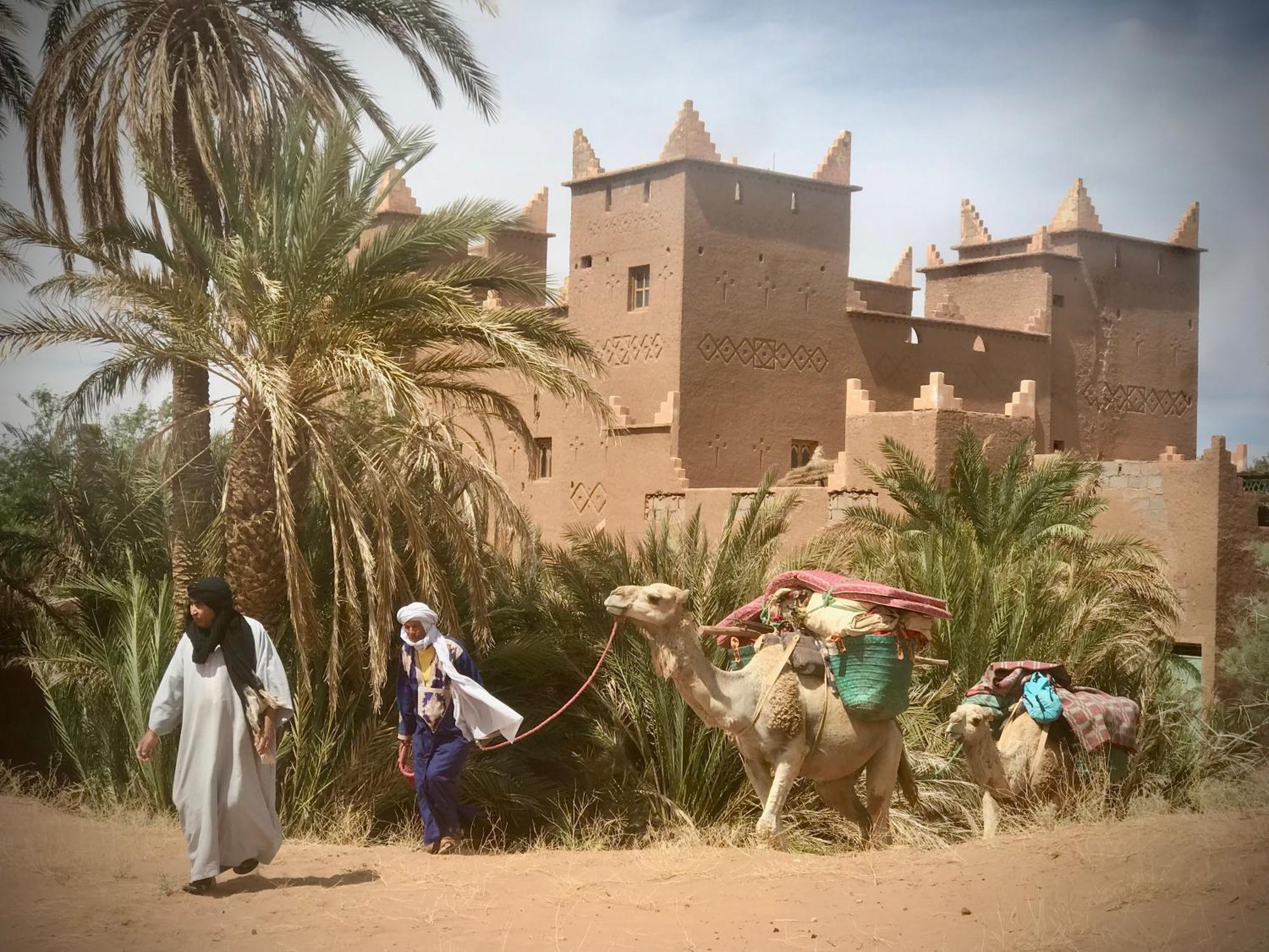 Hotel Carrefour Des Nomades M'Hamid Bagian luar foto